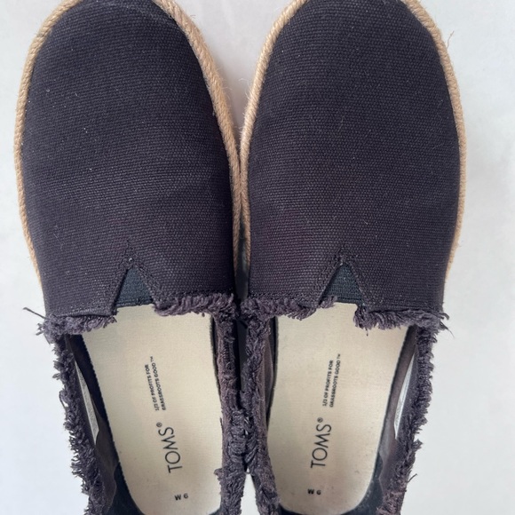 TOMS Valencia Canvas Platform Espradilles - Picture 5 of 10